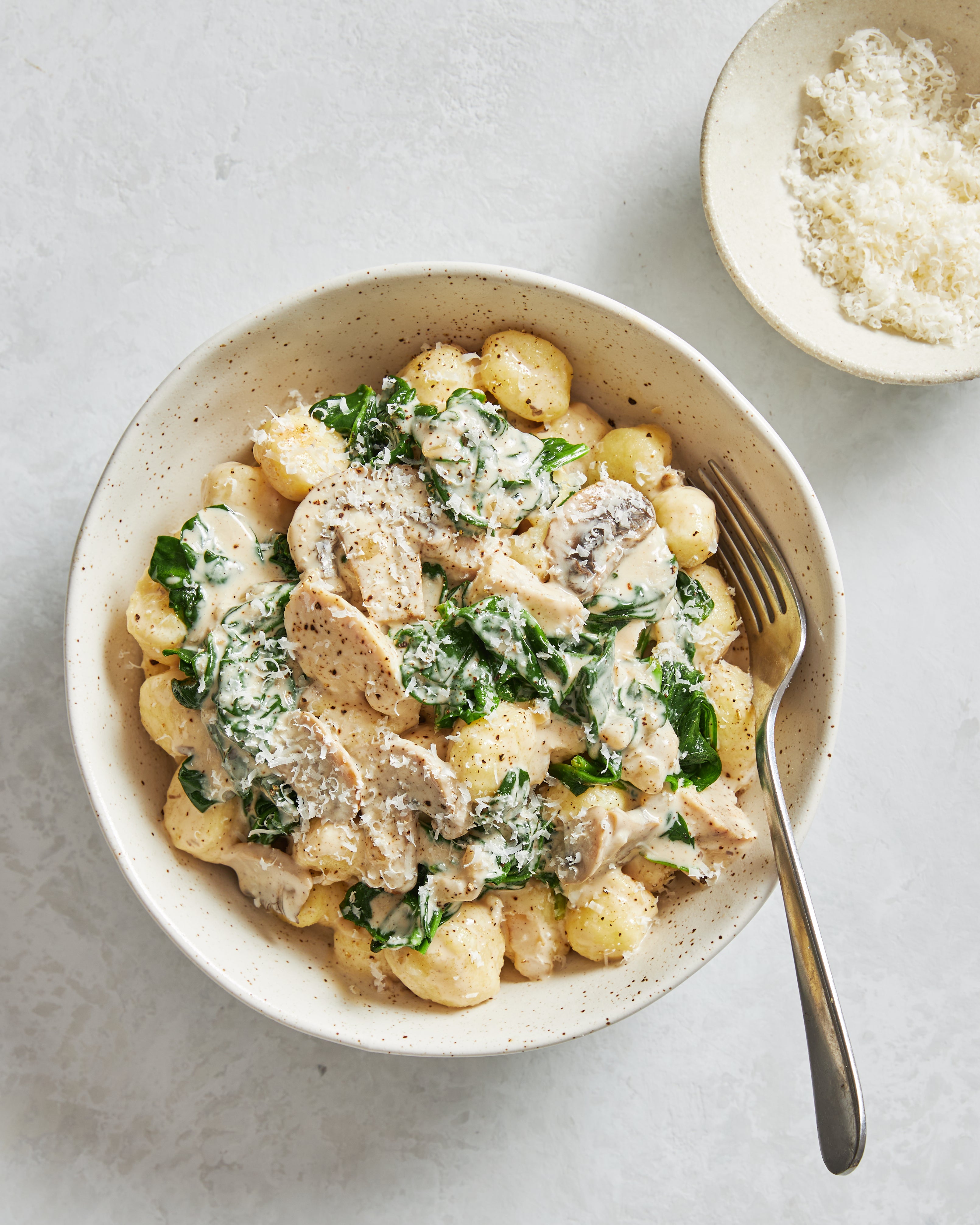 Creamy Chicken & Mushroom Gnocchi